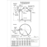 Betonzisterne Typ Comfort 100